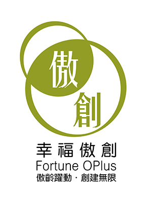 「幸福傲創」中心標誌